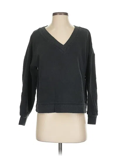 Pre-owned Madewell Pullover Sweater In Gray