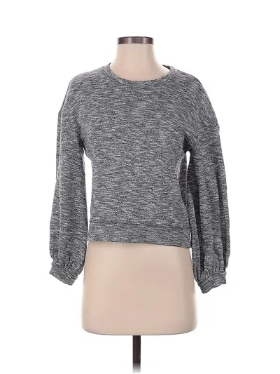 Pre-owned Madewell Pullover Sweater In Gray