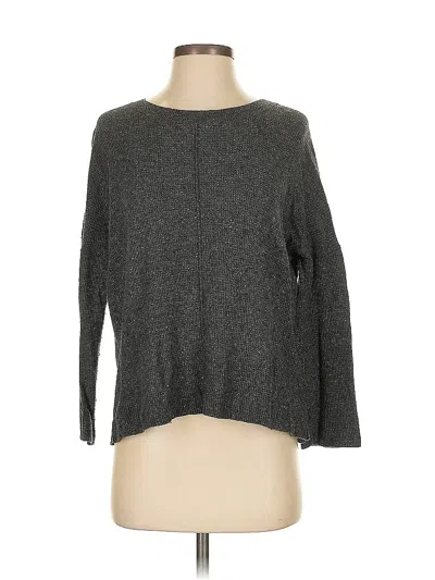 Pre-owned Madewell Pullover Sweater In Gray