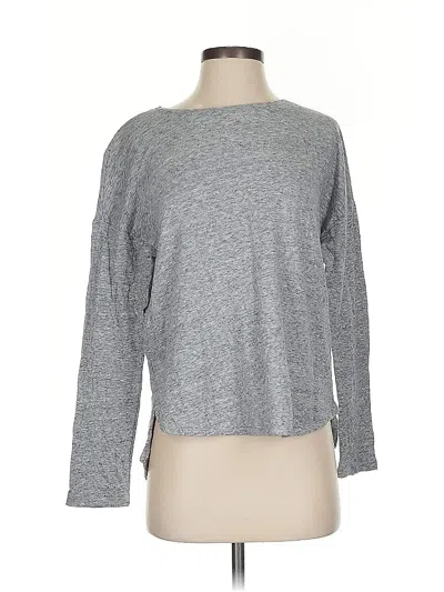 Pre-owned Madewell Pullover Sweater In Gray