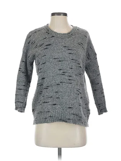 Pre-owned Madewell Pullover Sweater In Gray