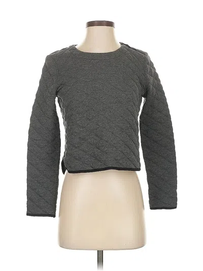 Pre-owned Madewell Pullover Sweater In Gray