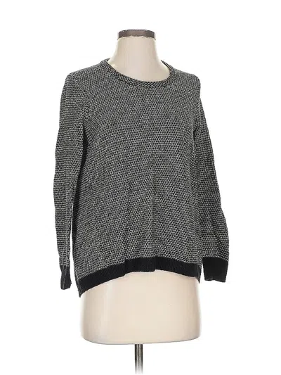 Pre-owned Madewell Pullover Sweater In Gray