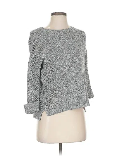 Pre-owned Madewell Pullover Sweater In Gray
