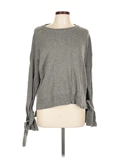 Pre-owned Madewell Pullover Sweater In Gray