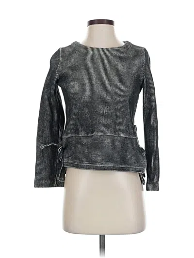 Pre-owned Madewell Pullover Sweater In Gray