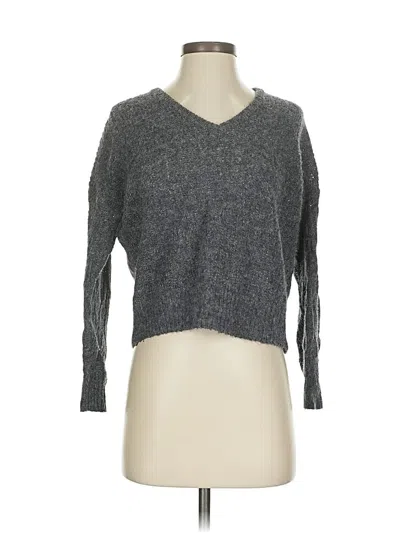 Pre-owned Madewell Pullover Sweater In Gray