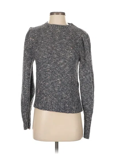 Pre-owned Madewell Pullover Sweater In Gray