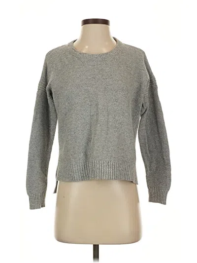 Pre-owned Madewell Pullover Sweater In Gray