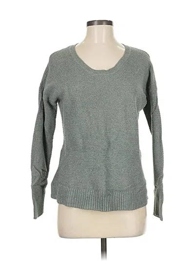 Pre-owned Madewell Pullover Sweater In Gray