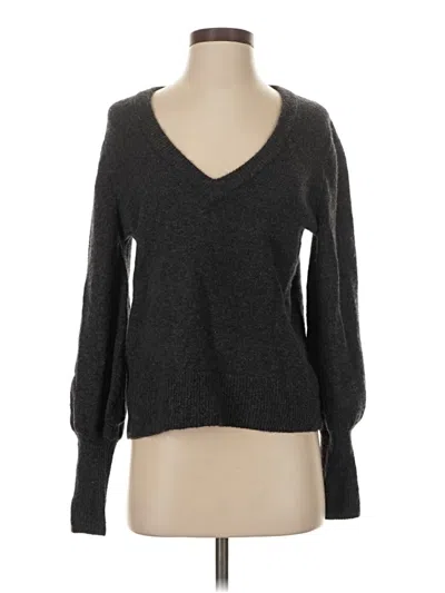 Pre-owned Madewell Pullover Sweater In Gray