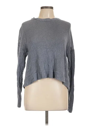 Pre-owned Madewell Pullover Sweater In Gray