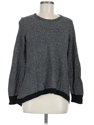 Pre-owned Madewell Pullover Sweater In Gray