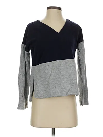 Pre-owned Madewell Pullover Sweater In Gray