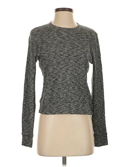Pre-owned Madewell Pullover Sweater In Gray