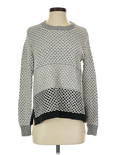 Pre-owned Madewell Pullover Sweater In Gray
