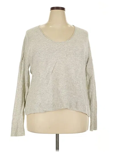 Pre-owned Madewell Pullover Sweater In Gray