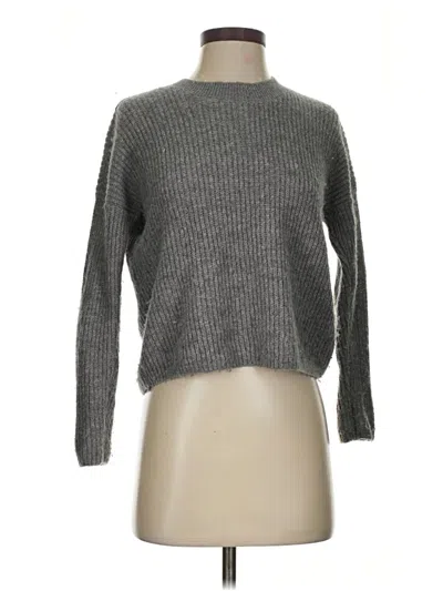 Pre-owned Madewell Pullover Sweater In Gray