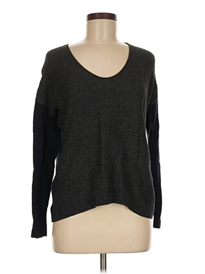 Pre-owned Madewell Pullover Sweater In Gray