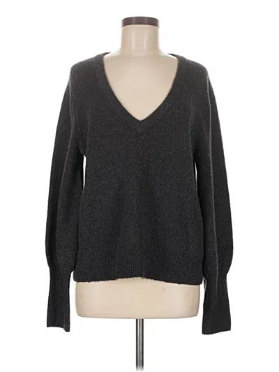Pre-owned Madewell Pullover Sweater In Gray