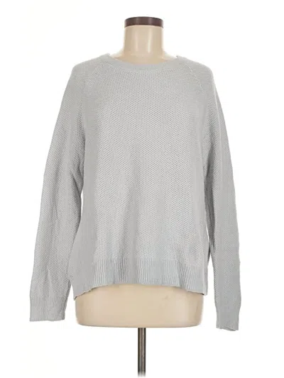 Pre-owned Madewell Pullover Sweater In Gray