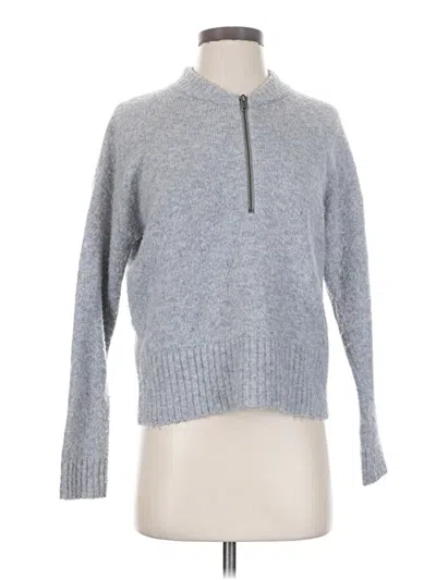 Pre-owned Madewell Pullover Sweater In Gray