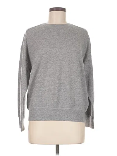 Pre-owned Madewell Pullover Sweater In Gray