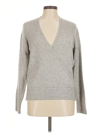 Pre-owned Madewell Pullover Sweater In Gray