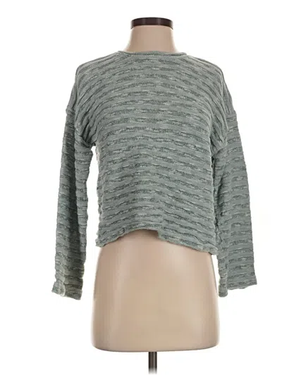 Pre-owned Madewell Pullover Sweater In Gray