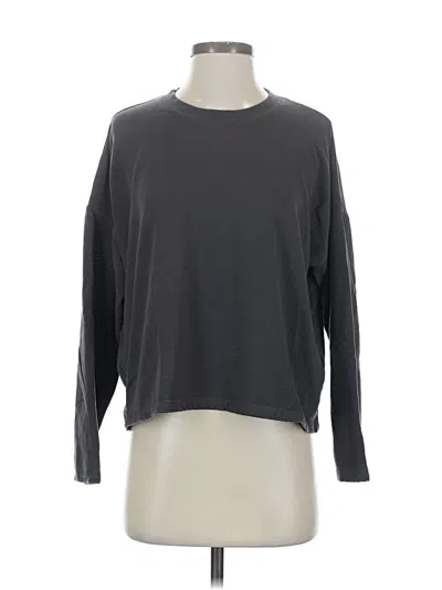 Pre-owned Madewell Pullover Sweater In Gray