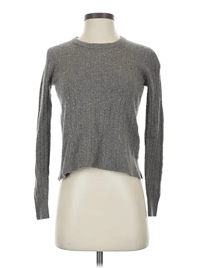 Pre-owned Madewell Pullover Sweater In Gray