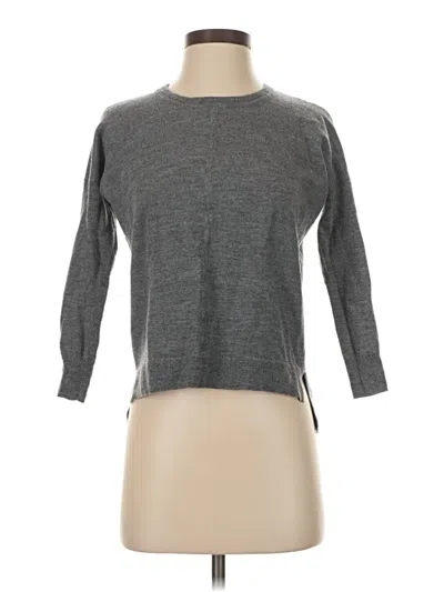 Pre-owned Madewell Pullover Sweater In Gray