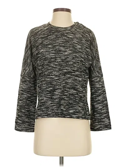 Pre-owned Madewell Pullover Sweater In Gray