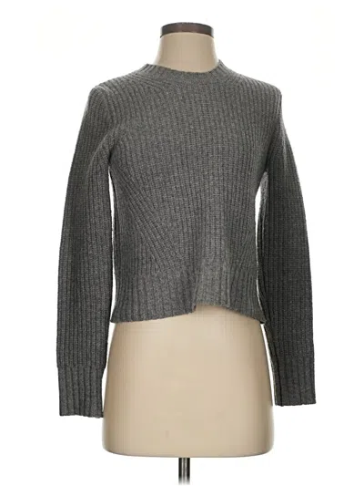 Pre-owned Madewell Pullover Sweater In Gray