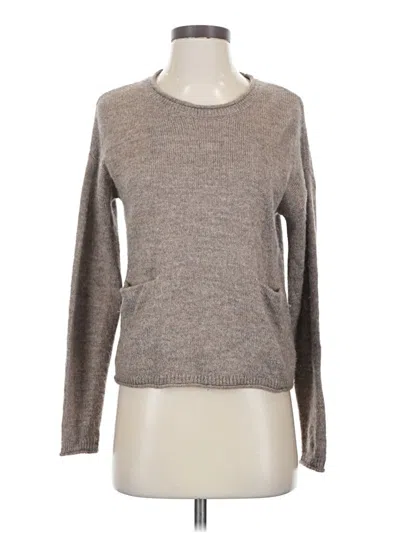 Pre-owned Madewell Pullover Sweater In Gray