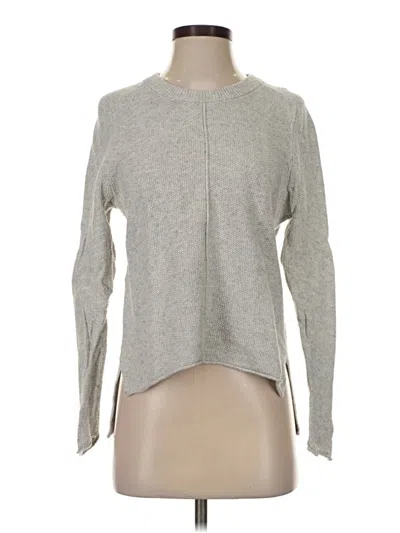Pre-owned Madewell Pullover Sweater In Gray
