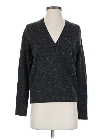 Pre-owned Madewell Pullover Sweater In Gray