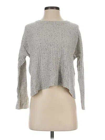 Pre-owned Madewell Pullover Sweater In Gray