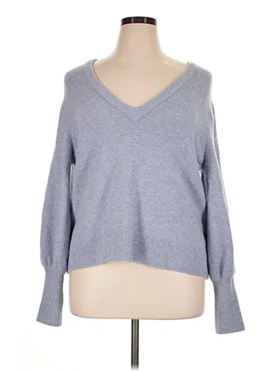 Pre-owned Madewell Pullover Sweater In Gray