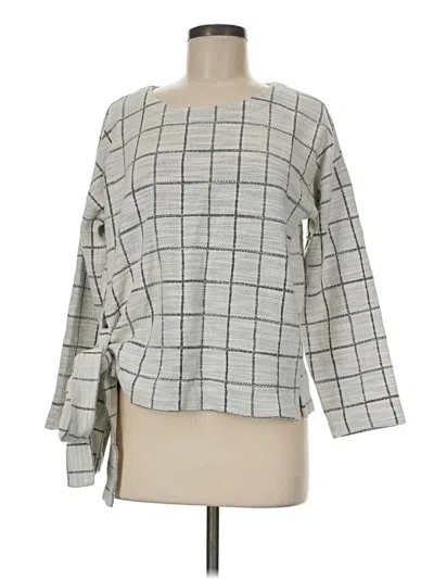 Pre-owned Madewell Pullover Sweater In Gray