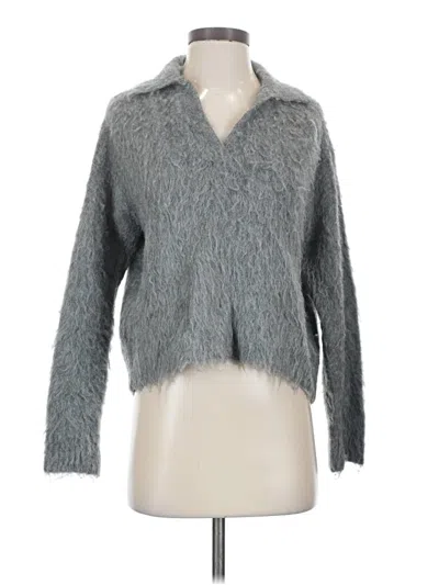 Pre-owned Madewell Pullover Sweater In Gray