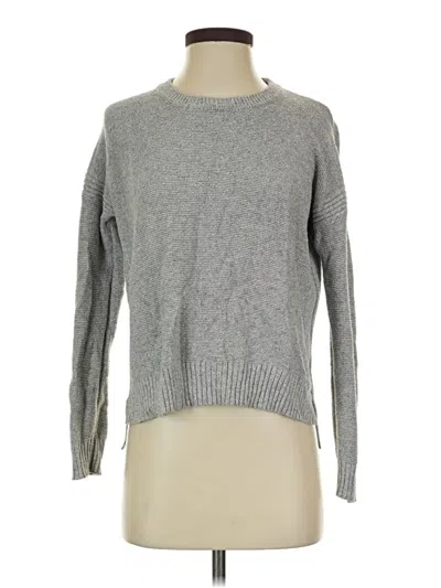 Pre-owned Madewell Pullover Sweater In Gray