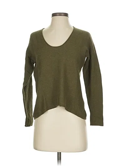 Pre-owned Madewell Pullover Sweater In Green