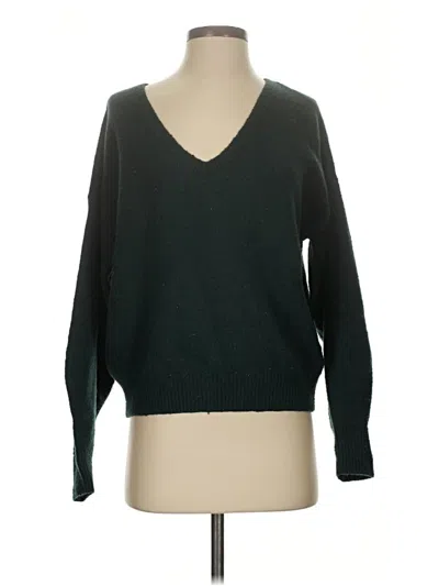 Pre-owned Madewell Pullover Sweater In Green