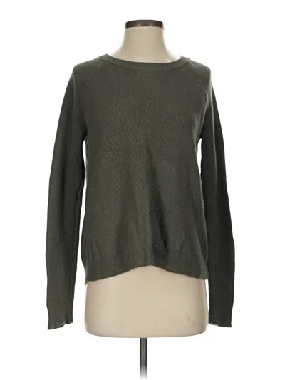 Pre-owned Madewell Pullover Sweater In Green