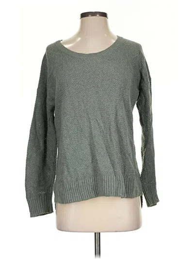 Pre-owned Madewell Pullover Sweater In Green