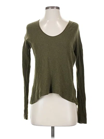 Pre-owned Madewell Pullover Sweater In Green