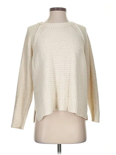 Pre-owned Madewell Pullover Sweater In Ivory