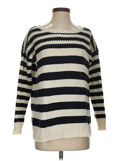 Pre-owned Madewell Pullover Sweater In Ivory