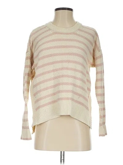 Pre-owned Madewell Pullover Sweater In Ivory